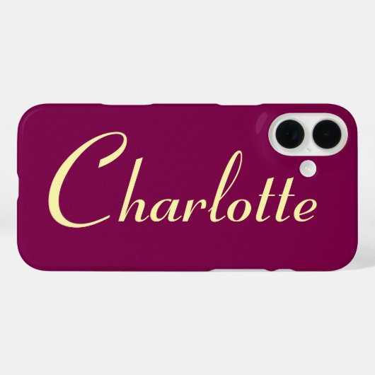 Personalised Case-Mate iPhone Hülle (Rückseite (Horizontal))