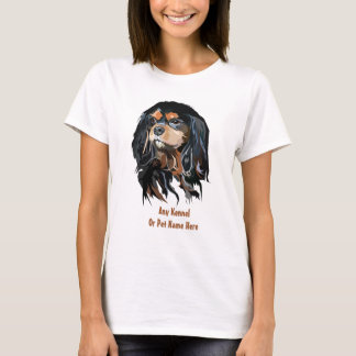 Personalised Cavalier King Charles Spaniel T-Shirt