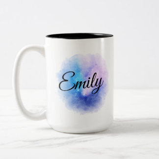 Personalised Coffee Mug Custom Name Cup for mother Zweifarbige Tasse