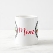 personalised coffee mug with Christmas motif. Kaffeetasse (Mittel)