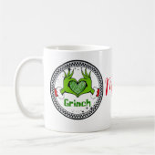 personalised coffee mug with Christmas motif. Kaffeetasse (Links)