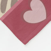 Personalised Cozy Cat Lovers Collage Fleecedecke (Ecke)