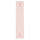  Personalised Craft Fair Table Runner, Branded  Kurzer Tischläufer (Vorderseite)