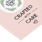 Personalised Craft Fair Table Runner, Branded  Kurzer Tischläufer (Ecke)
