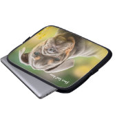 Personalised Custom Cute Pat Foto Laptopschutzhülle (Vorne Knopf)