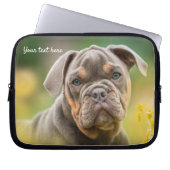 Personalised Custom Cute Pat Foto Laptopschutzhülle (Vorderseite)