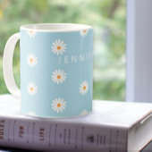 Personalised Daisy Mug, Flower Name Gift, Daisy  Kaffeetasse
