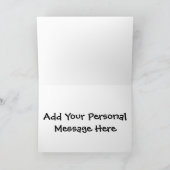 Personalised Easter Card - Cheeky Chick Feiertagskarte (Innenseite)