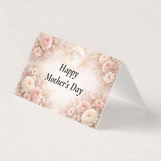 Personalised Floral Mother's Day Editable Card (Vorderseite)
