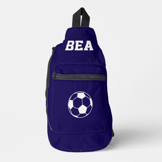 Personalised Football Boot Crossbody Bag (Vorderseite)
