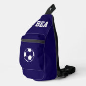 Personalised Football Boot Crossbody Bag (Rechte Ecke)