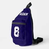 Personalised Football Boot Crossbody Bag (Rechte Ecke)