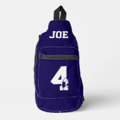 Personalised Football Boot Crossbody Bag (Vorderseite)