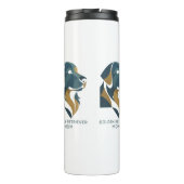 personalised golden retriever Mom Thermal Tumbler Thermosbecher (Rückseite)