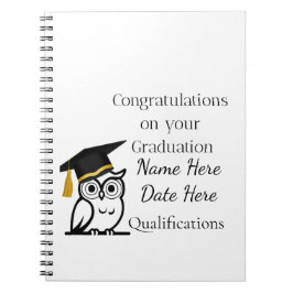 Personalised Graduation Gift for Her – Custom Name Notizblock