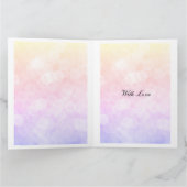 Personalised Granddaughter Birthday Karte (Innenseite)