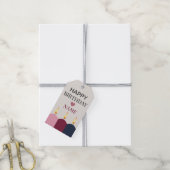 Personalised Happy Birthday Party Treat Wish Geschenkanhänger (Mit Garn)