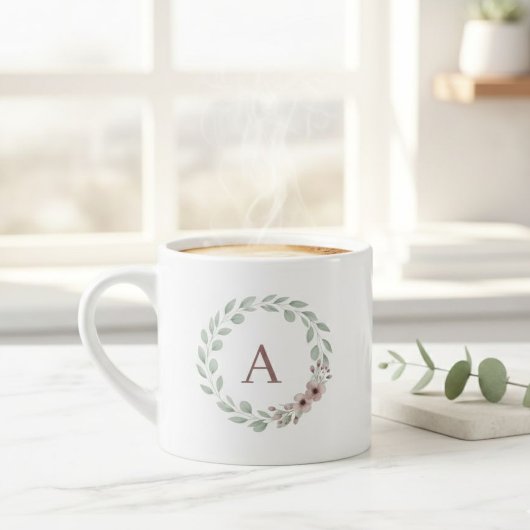 Personalised Initial Mug – Custom Letter Coffee Espressotasse