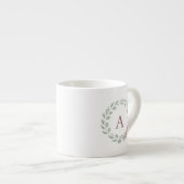 Personalised Initial Mug – Custom Letter Coffee Espressotasse (Vorderseite Rechts)