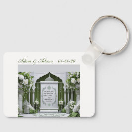 Personalised Islamic Bridal Keychain Schlüsselanhänger