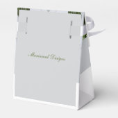 Personalised Islamic Wedding Favor Box  Geschenkschachtel (Rückseite)