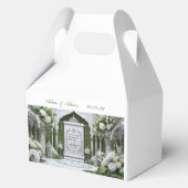 Personalised  Islamic Wedding Favor Box. Geschenkschachtel (Vorderseite)