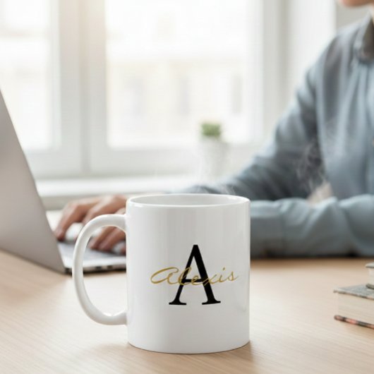Personalised Mug | Initial and Name Mug | Custom  Kaffeetasse