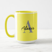 Personalised Mug | Initial and Name Mug | Custom Tasse (Links)