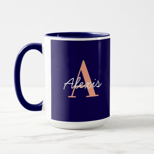 Personalised Mug | Initial and Name Mug | Custom Tasse (Links)
