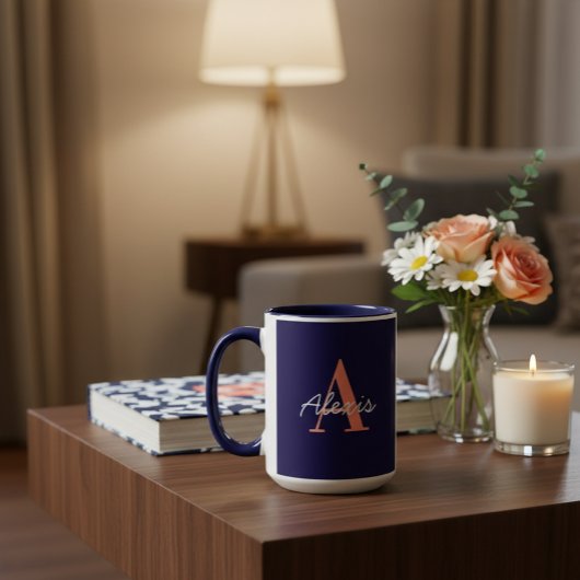 Personalised Mug | Initial and Name Mug | Custom Tasse