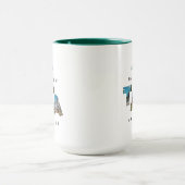 Personalised NAJLEPSZY TATA NA ŚWIECIE Große Tasse (Zentrum)