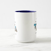 Personalised NAJLEPSZY TATA NA ŚWIECIE Große Tasse (Zentrum)