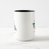 Personalised NAJLEPSZY TATA NA ŚWIECIE Große Tasse (Zentrum)