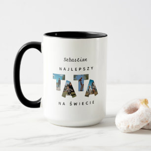 Personalised NAJLEPSZY TATA NA ŚWIECIE Große Tasse