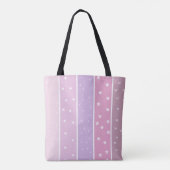 Personalised Name Pink bling cute tote bags Tasche (Rückseite)