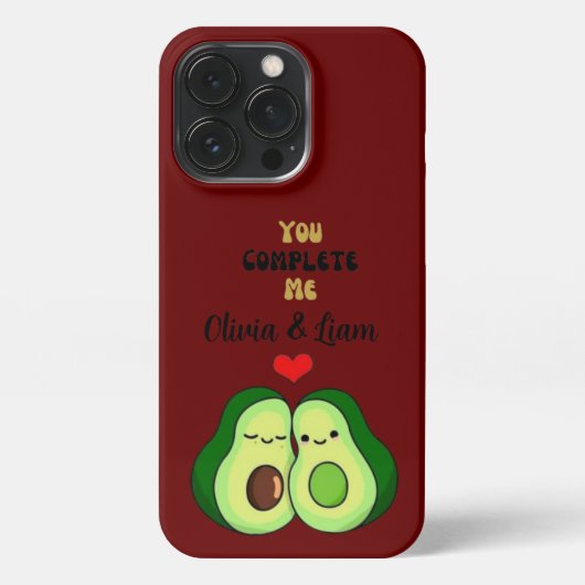 personalised phone case, Valentine's day gift. iPhone Hülle (Rückseite)