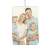 Personalised Photo Car Air Freshener – Double Side Autolufterfrischer (Vorderseite)
