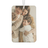 Personalised Photo Car Air Freshener – Double Side Autolufterfrischer (Rückseite)