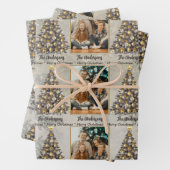 Personalised Photo Christmas Wrapping Paper  Geschenkpapier Set (Beispiel)