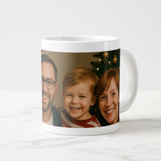 Personalised Photo Jumbo-Tasse (Vorderseite Rechts)