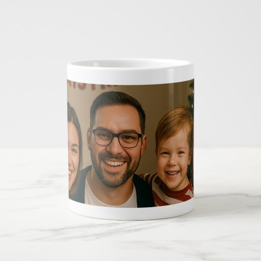 Personalised Photo  Jumbo-Tasse (Vorderseite)