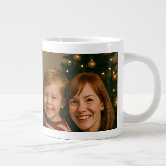 Personalised Photo Jumbo-Tasse (Rechts)
