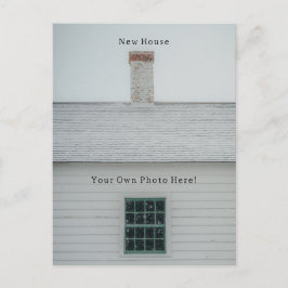 Personalised Photo Moving House New Home Card. Postkarte