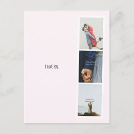 Personalised Photo Valentine's Day Love Card. Postkarte