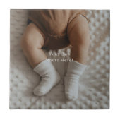 Personalised Photo Your Own Picture Ceramic Tile. Fliese (Vorderseite)