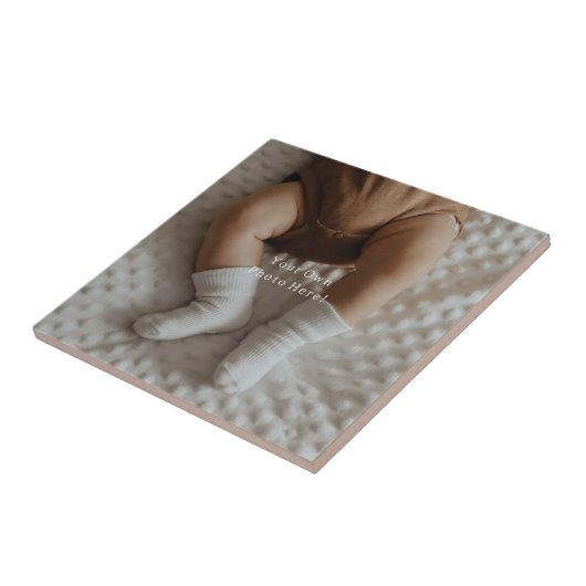 Personalised Photo Your Own Picture Ceramic Tile. Fliese (Seite)