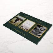 Personalised Photos Merry Christmas Card. Folieneinladung (Gedreht)