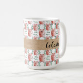 Personalised Pig Mug – Cute Farm Animal Gift Cup Kaffeetasse (VorderseiteRechts)
