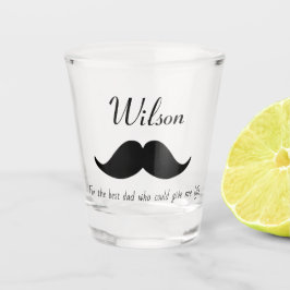 Personalised shot glass as a gift for Dad Schnapsglas
