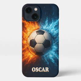 Personalised Sports/Soccer iPhone 13 Case Hülle